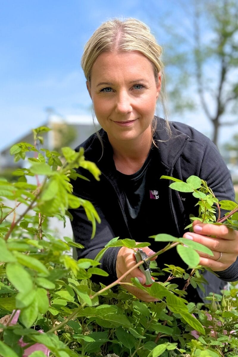 Malin Paulsson_ Arbetsledare trädgårdsskötsel